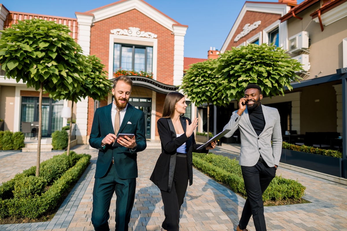 Successful real estate agents